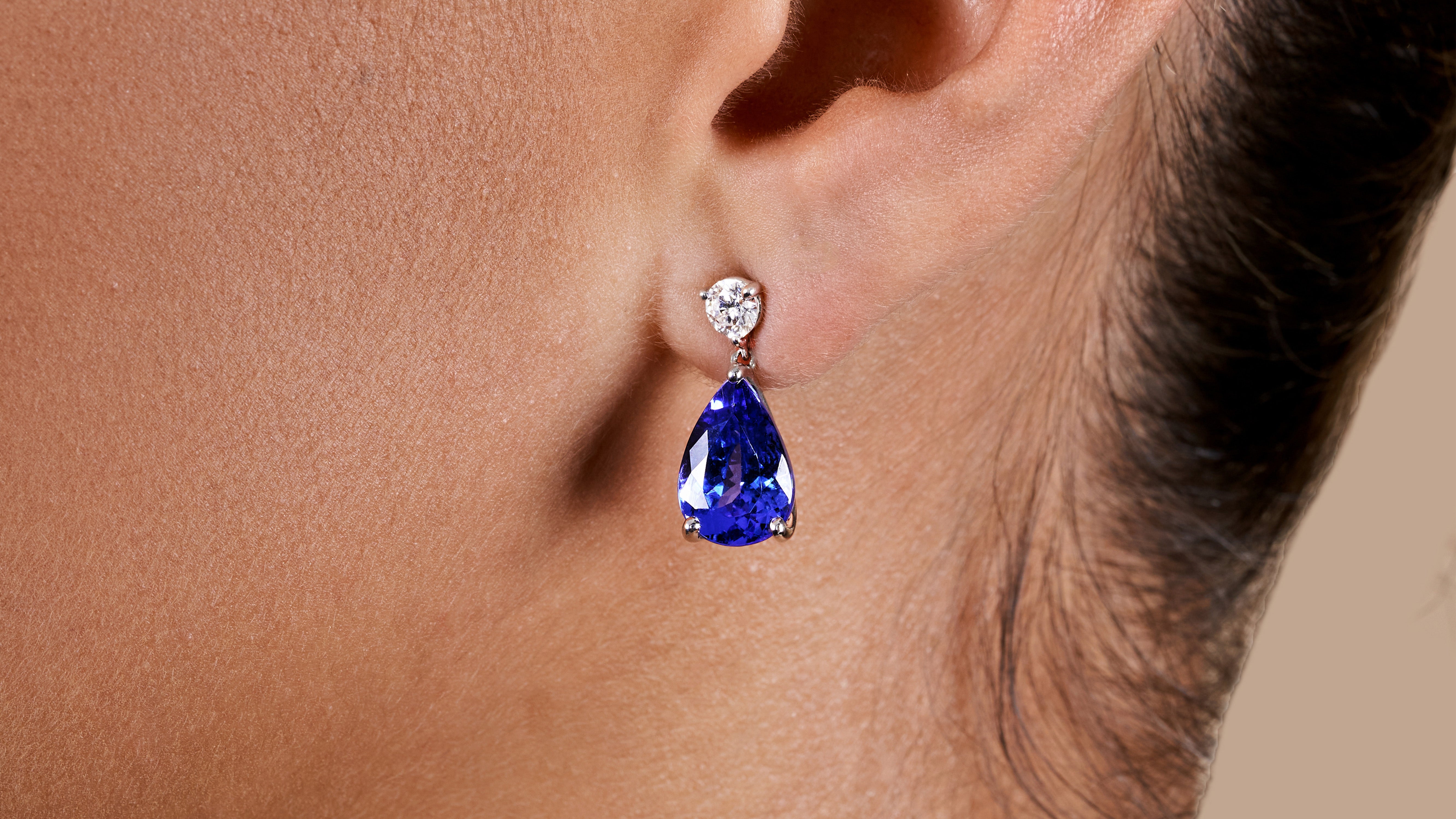 Color Stone Earrings