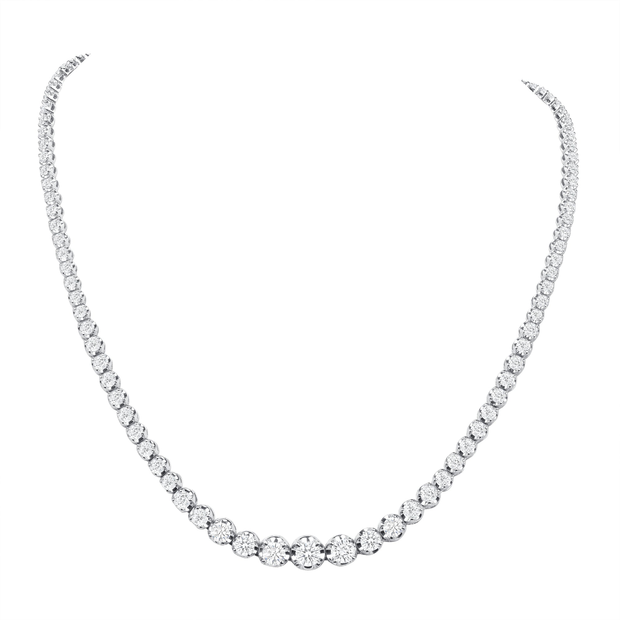 White gold sales necklace 14k