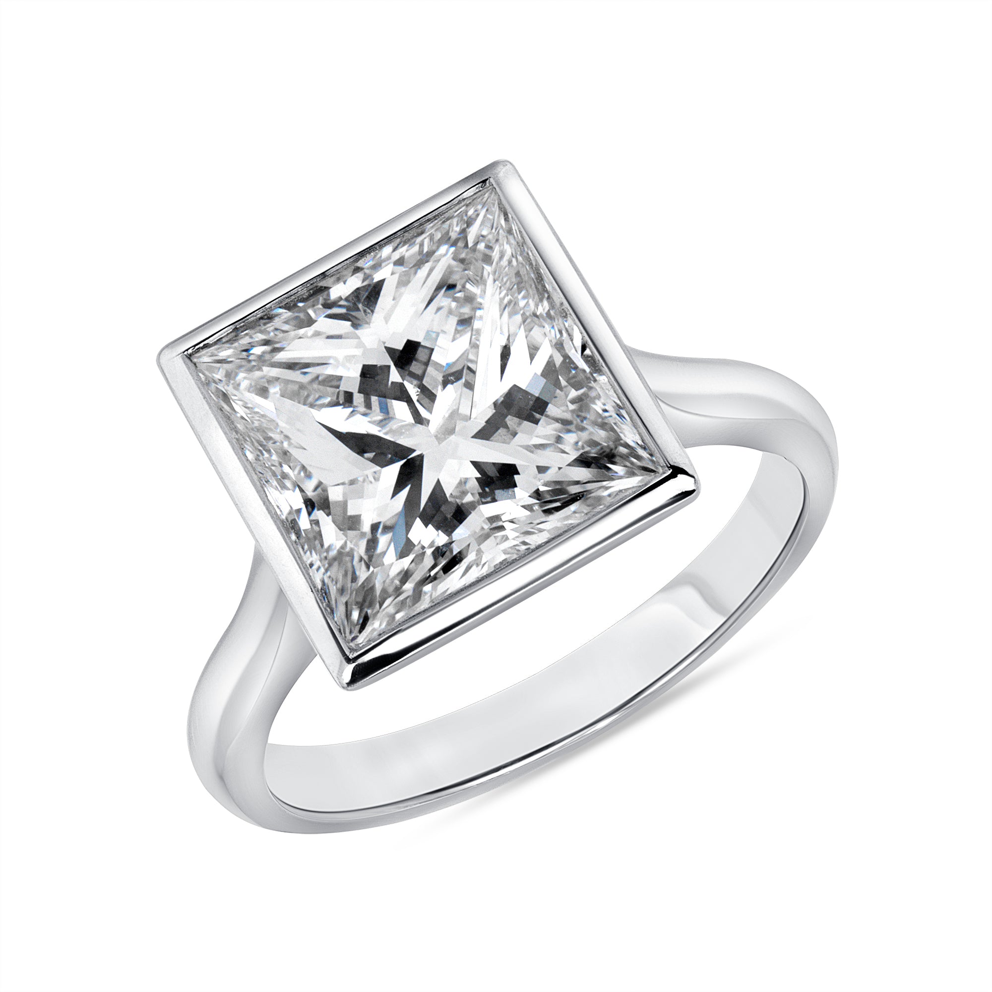 Gia certified princess cut diamond Clearance